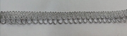 Тесьма металлизированная 28-11-42 (серебро) Цена за 13,7 метра