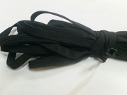 Резинка тубуляр(полая) REZTUB15-3 (черный) Цена за 10 метров