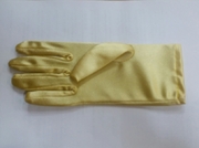 Перчатки атласные PCHAL23-10 (темно желтый) Цена за 1 пару