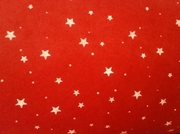 Фетр ткань FETM80-4z (красный со звездочками)