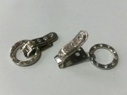 Крючки шубные KSH1-42 (серебро)