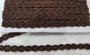 Тесьма отделочная 4060-27 (коричневый) Цена за 16 метров