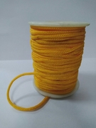Шнур декоративный вязаный SHVK1-7-30m (желтый)