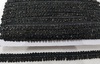 Тесьма отделочная AF025-3 (черный) Цена за 16 метров