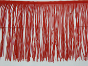 Бахрома резаная BHR25-4 (красный) Цена за 10 метров