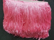 Бахрома танцевальная резаная Bh15-34 (розовый) Цена за 18 ярд (16,4 м)