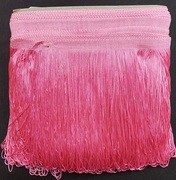 Бахрома танцевальная петлями Bht20sm-34 (розовый) Цена за 16,4 метра