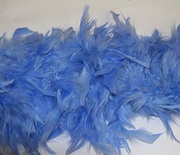 Боа из перьев курицы BOA150g-16 (голубой) Цена за 1.8 метра