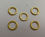 Кольца  KDK1-1sm-41 (золото) Цена за 30 шт