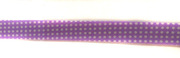 Косая бейка хлопок 404-44 (светло фиолетовый) Цена за 25 метров