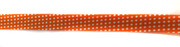 Косая бейка хлопок 406-31 (оранжевый) Цена за 25 метров