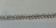 Тесьма металлизированная 28-1-42 (серебро) Цена за 13,7 метра
