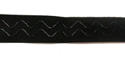 Резинка тканая PEZ06-3sm-3 (черный) Цена за 30 метров