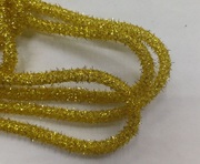 Регилин тубуляр (круглый) с люрексом RGTLM8-41 (золото) Цена за 30 ярд (27,4 м)