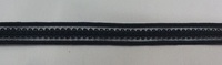 Резинка декоративная RDK1-3 (черный) Цена за 10 метров