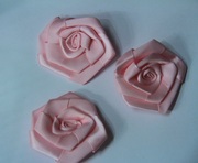 Цветы пришивные КЦ324-34(розовый) Цена за 10 шт