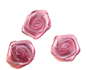 Цветы пришивные КЦ2-34 (розовый) Цена за 10 шт