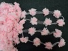 Тесьма с цветами FLOWS1-34 (розовый)