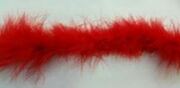 Боа из перьев марабу BOAM10-4 (красный) 