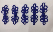 Клевант-текстильные застежки ZAS8-11 (синий) 5 шт