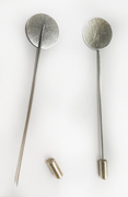 Булавки декоративные BYDK6-42 (серебро) Цена за 6 шт