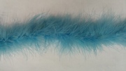 Боа из перьев марабу BOAM15-16-2y (голубой) Цена за 1.8 метров