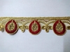 Тесьма декоративная 10391-4 (красный)