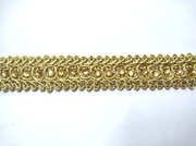 Тесьма декоративная 102340-41 (золото)
