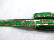 Тесьма с пайетками декоративная TDP3-19-8Y (светло зеленый)