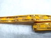 Тесьма с пайетками декоративная TDP3-10-8Y (темно желтый)