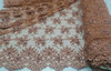 Кружевное полотно TK4-27 (коричневый) Цена за 1 метр