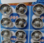Кнопки металл пришивные LEO-42n. Разные размеры
