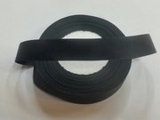 Репсовая лента LR20-3 (черный) Цена за 1 упаковку 25 ярд