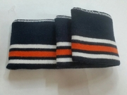 Манжеты MTK2-31-12-80см (темно синий с оранжевой и белыми полосками)
