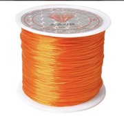 Нить силиконовая NS1-54 (оранжевый) 