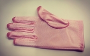 Перчатки атласные детские PCHAL17-35 (светло розовый) Цена за 1 пару