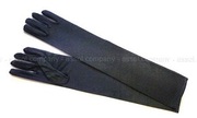 Перчатки атласные PCHAL38-3 (черный)