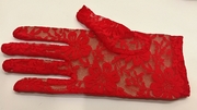 Перчатки кружевные PCHK22-4 (красный) Цена за 1 пару