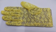 Перчатки кружевные PCHK22-8 (светло желтый) Цена за 1 пару