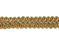 Тесьма металлизированная шанель TSM14-41-50 (золото)