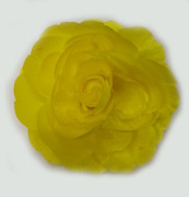 Цветы на булавке Ts5-9sm-9 (ярко желтый) Цена за 12 шт