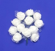 Цветы из фоамирана TSF2-1 (белый) 