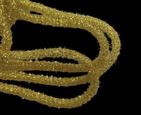 Регилин тубуляр (круглый) с люрексом RGTLM8-41 (золото) Цена за 30 ярд (27,4 м)